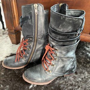 Hard To Find Freebird Rave Black Size 7